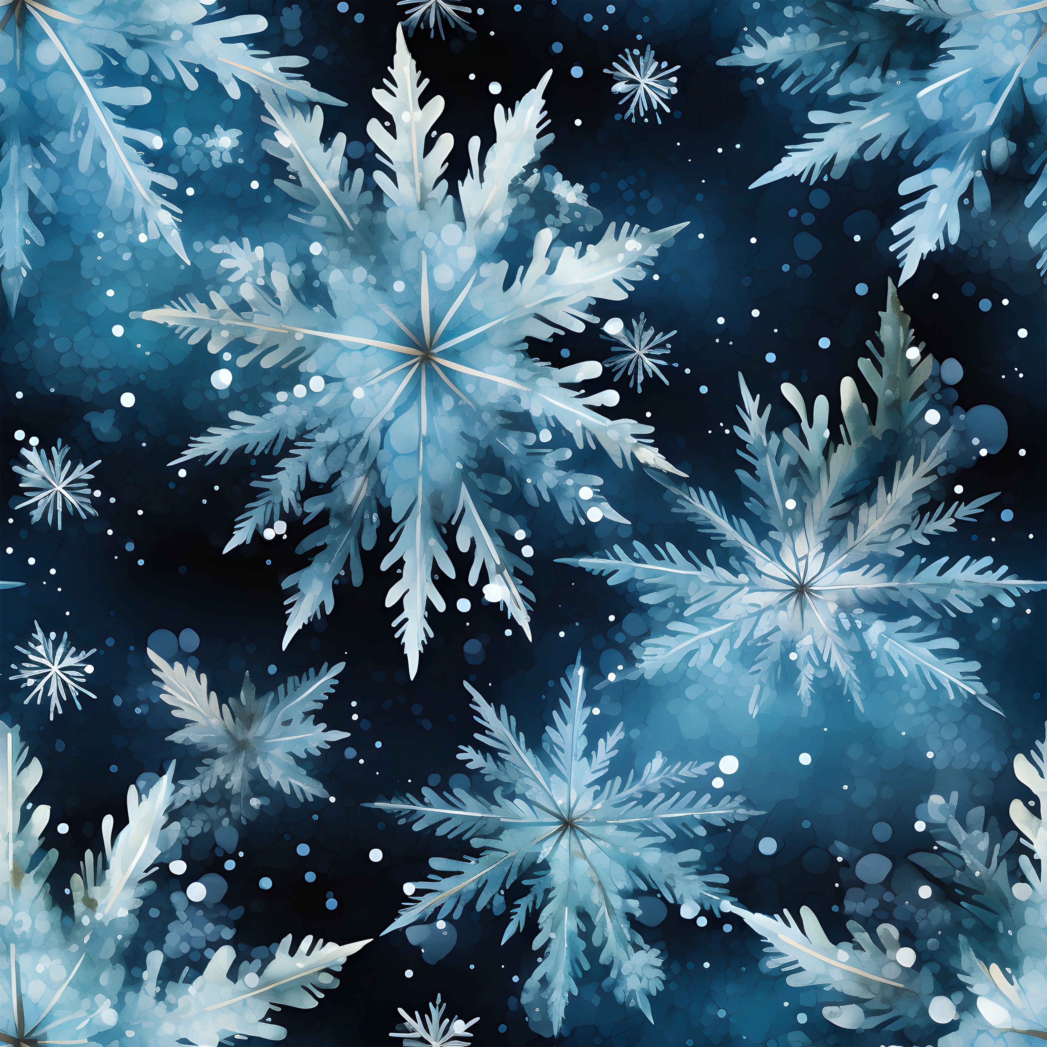 Schneeflocken blau Kuschelstoff Vorbestellung